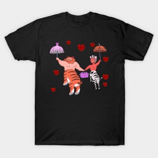 Zulius & Splendib Valentines T-Shirt